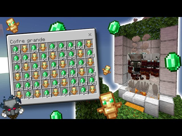 🔥Granja de Totems Para Minecraft Bedrock 26.33