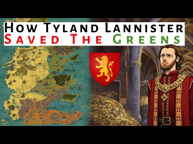 How Tyland Lannister Saved The Greens | House Of The Dragon History & Lore Explained / Analysis