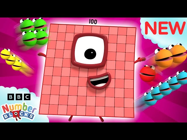 Learn to count from 100 to 0! | Fun Math for Kids | @Numberblocks | Preschool Learning Cartoon
