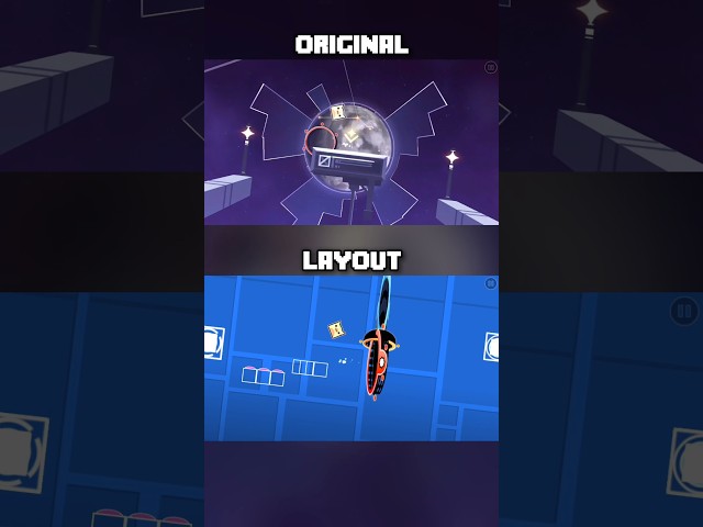 The Real Layout of Aperture 3D Part | Geometry Dash 2.2 #shorts