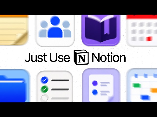 Replace These 8 Apps With Notion ASAP (Beginner’s Guide)