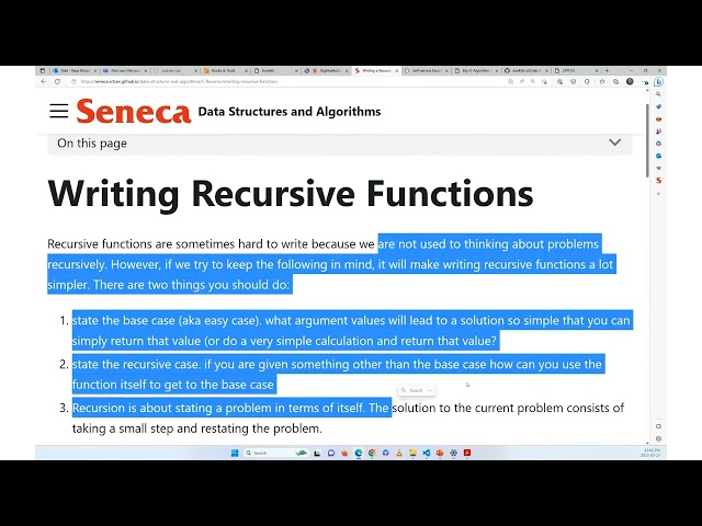 L2 (Intro To Recursion And Sorting Algorithms)
