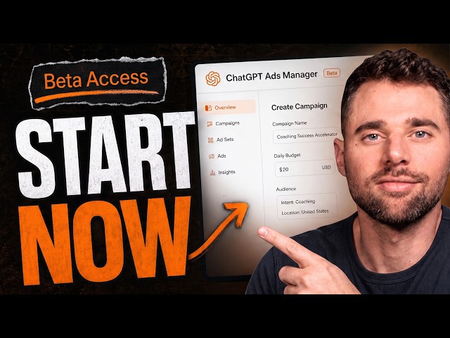 ChatGPT Ads - Full Setup Guide [For Business Owners]