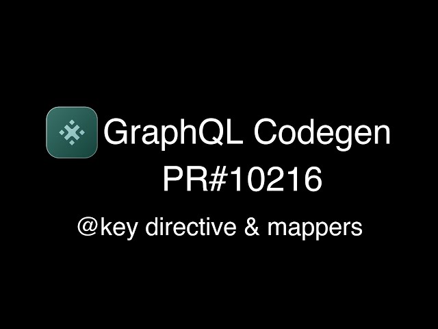 Let's Pair: GraphQL Codegen Federation Support (Part 1)
