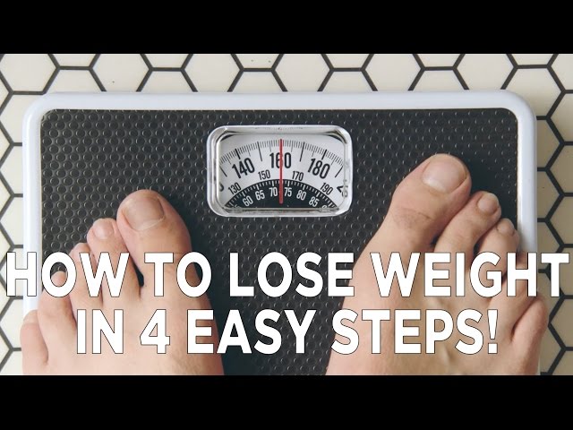 How To Lose Weight in 4 Easy Steps!