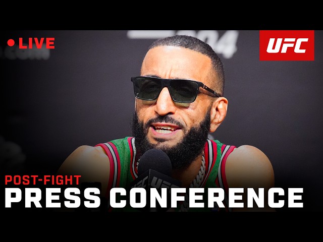🔴 UFC Vegas 118: Post-Fight Press Conference
