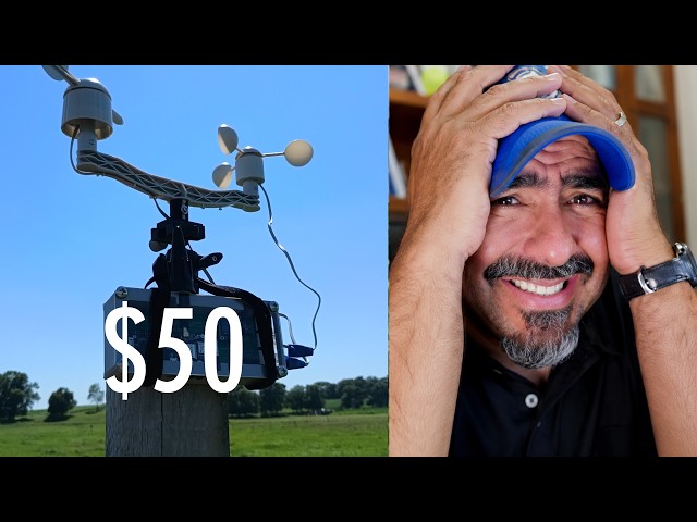 Eric Cortina is Afraid of my $50 Wind Meter