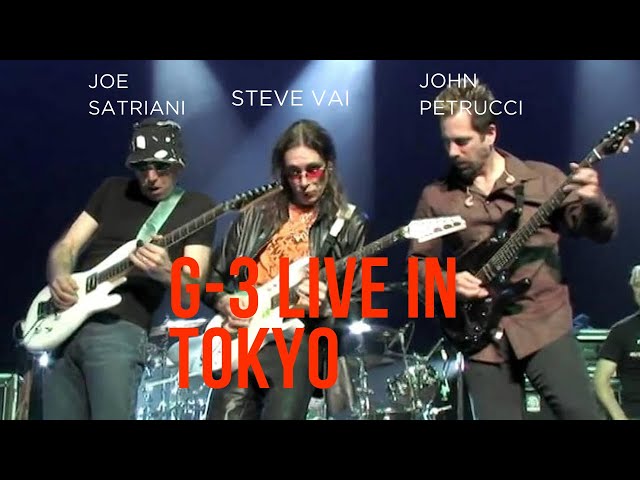 G3 | Live In Tokyo |  Smoke on the water | John Petrucci, Steve Vai, Joe Satriani, Billy Sheehan