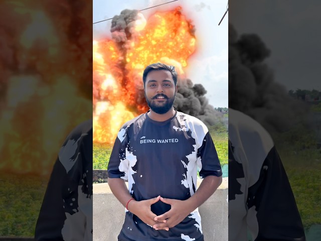 How To Create Explosion Effect in CapCut 💥| Easy Editing Tutorial #ytshorts #explorepage #explosion