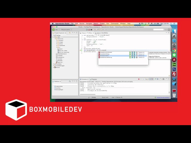 EP   015 มาลองทำ Animation ง่ายๆกันดู Appcelerator [BOXMOBILEDEV]