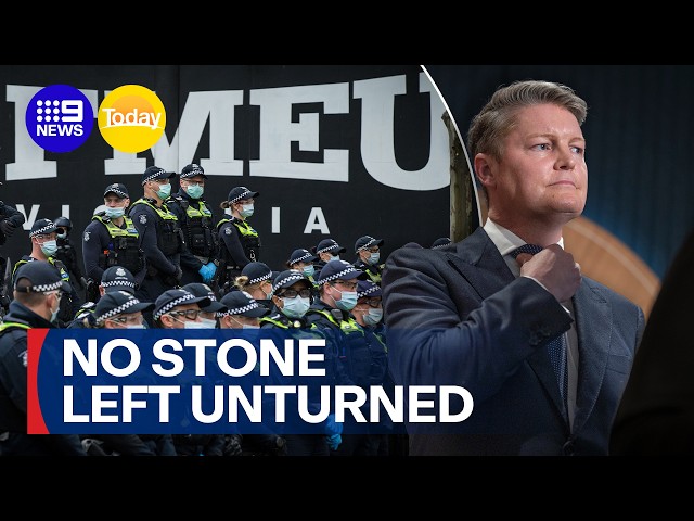 'No limits' to be imposed on royal commission into big build corruption | 9 News Australia