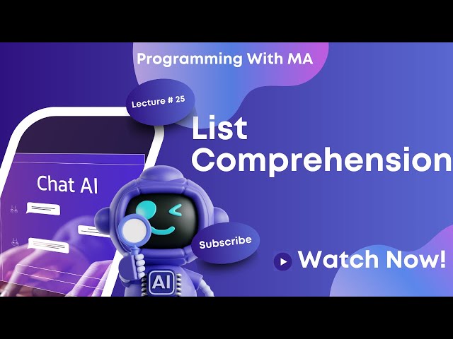 Master Python List Comprehension in Detail with different If-Else conditions | Urdu / Hindi