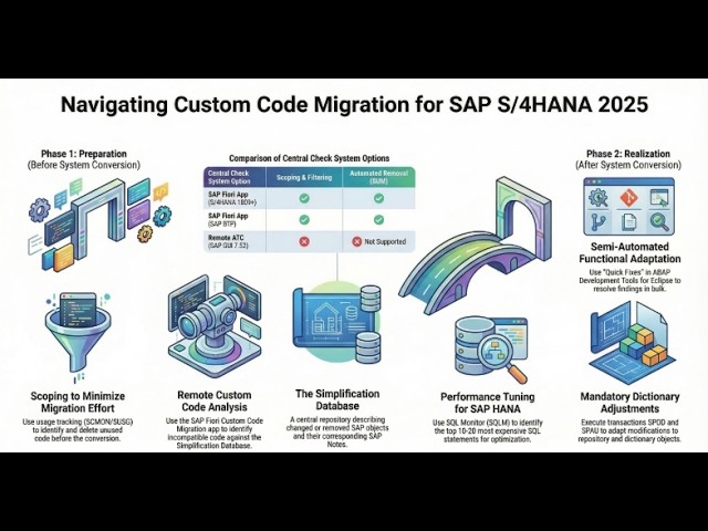 SAP S4HANA 2025 Custom Code Migration