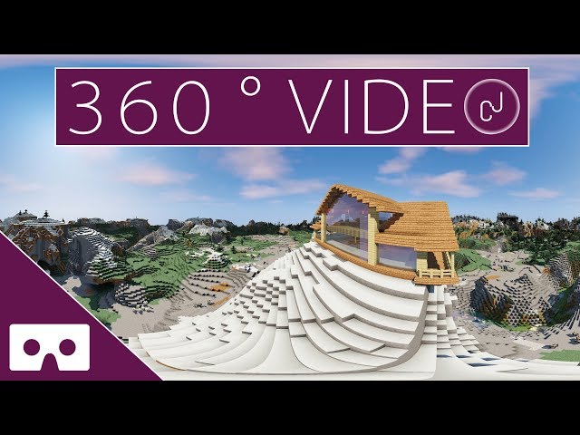 J Builds A New Minecraft House VR 360°
