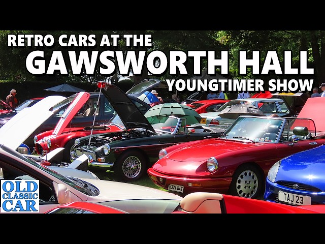 Gawsworth Hall YOUNGTIMER retro car show 2026