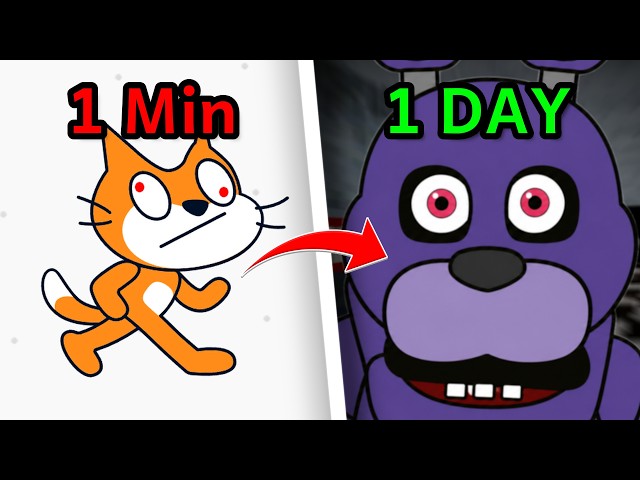 Making a Horror game in 1 Minute vs 1 Hour vs 1 Day