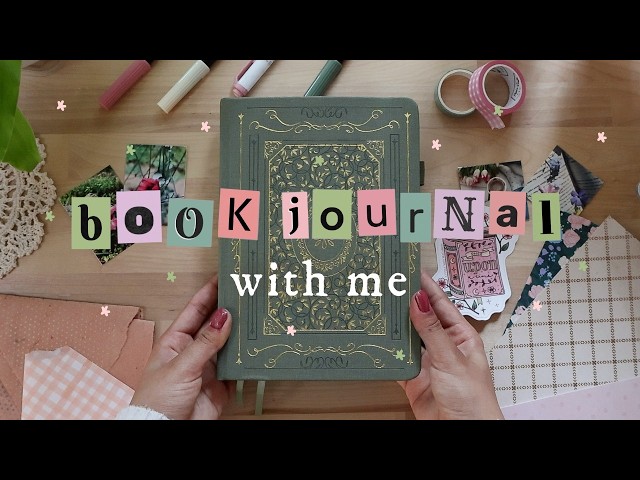 decorating my reading journal 📖