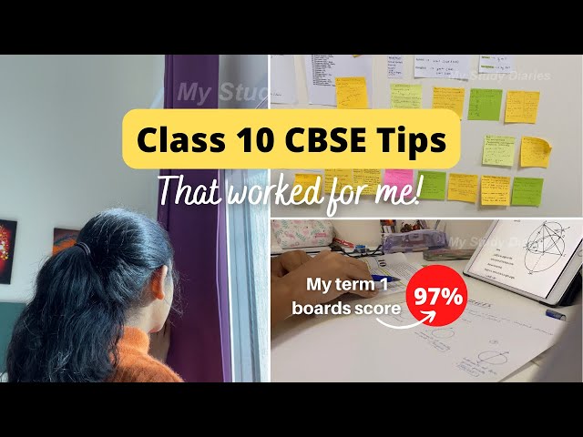 CBSE Class 10 Tips that helped me score 97% in Term 1 Boards | Class 10 Tips that worked for me