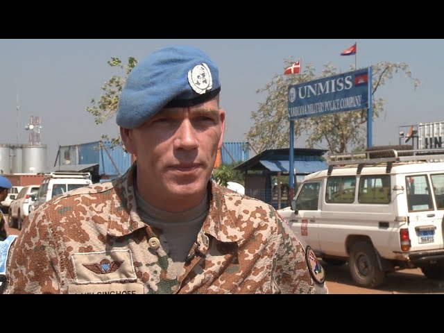 Tilbageblik: Se militærpolitiet på arbejde i Sydsudan i 2014