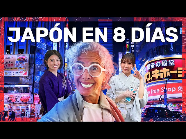 I SAW JAPAN IN 8 DAYS (A trip I didn't plan) 🇯🇵😨 Valen de Viaje