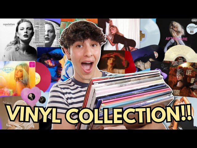 My UPDATED HUGE Vinyl Collection!! ✨ ( taylor swift, sabrina carpenter, ariana grande + more!! )