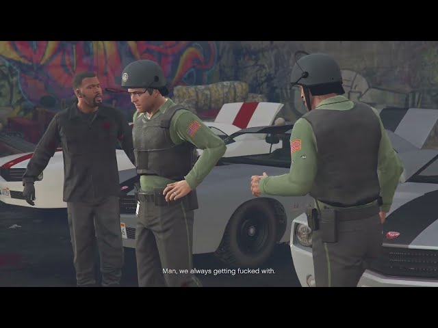 Grand Theft Auto V Story Mission: Police!