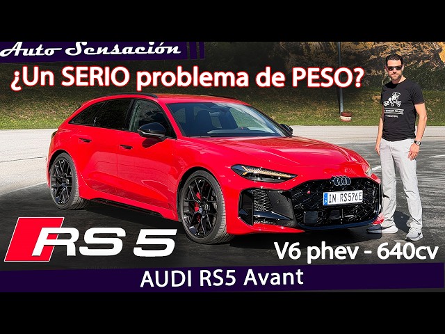 Prueba nuevo Audi RS5 Avant 2026 : ¿ Un serio problema de PESO ? 🇩🇪⚖️ Ahora hibrido enchufable.
