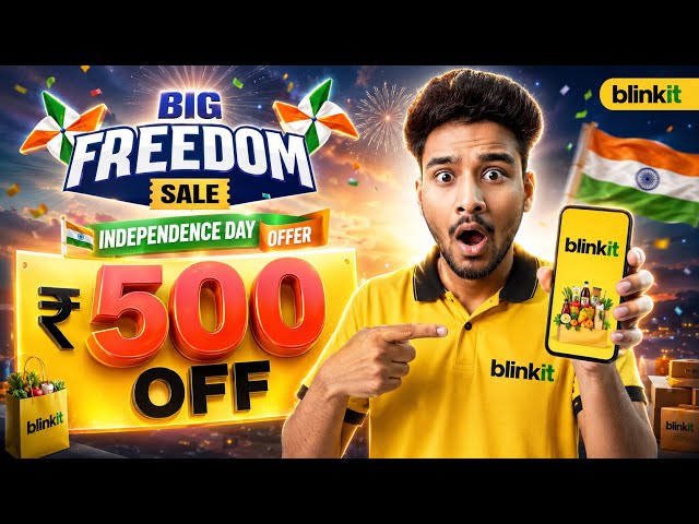 Blinkit Coupon Code Today 🚀 | Blinkit New Offers & Best Deals 🔥 | Get Maximum Discount on Blinkit 🛒💥