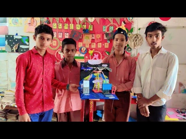 Satellite communication working model @fahreennajmi8882