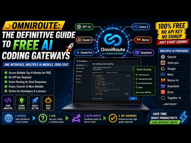 👉 OmniRoute: The Definitive Guide to Free AI Coding Gateways 🚀