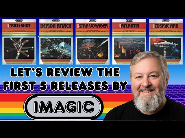 Revisiting Imagic's First Five Atari 2600 Releases