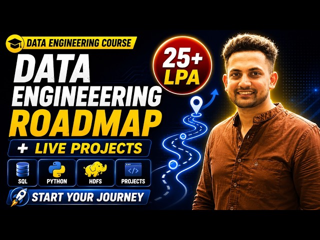 Complete Data Engineering Roadmap | SQL, Python, Spark, GCP & Live Projects | Interview Preparation