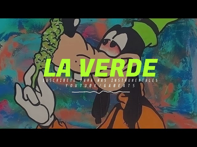 Base De Rap - La Verde - Reggae 🚬 instrumental 2024 | Beat 🌴Free