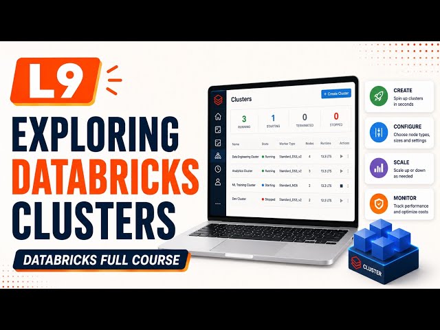 L9 | Exploring Databricks Clusters | Uplatz