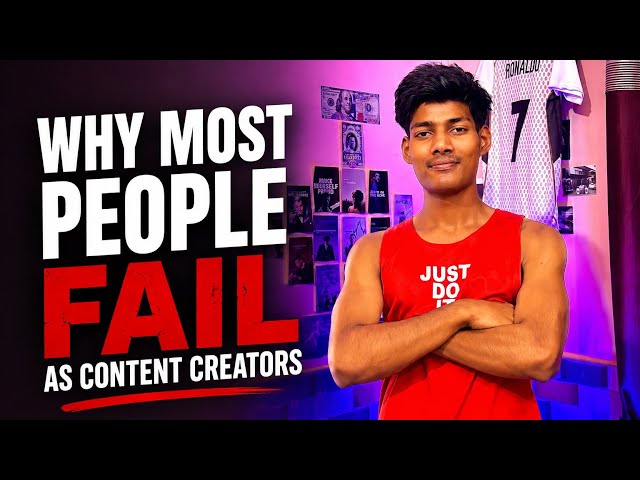 Why 99% of People FAIL as Content Creators (Nobody Tells You This)☝🏻🤯