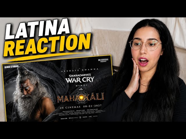 Mahakali Shukracharya's War Cry Hindi Reaction 