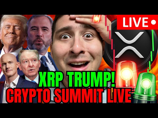XRP Official Crypto Summit White House NEWS! XRP PUMP LIVE
