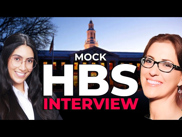 MBA Mock Interview with REAL HBS Applicant 🔥 Can You Answer These Tough Questions?