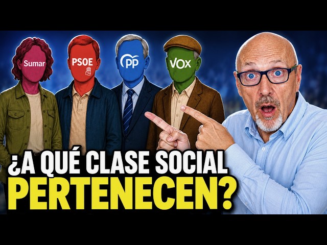 🚨 WHICH SOCIAL CLASS VOTES FOR EACH PARTY IN SPAIN? THE INCONVENIENT TRUTH 🚨