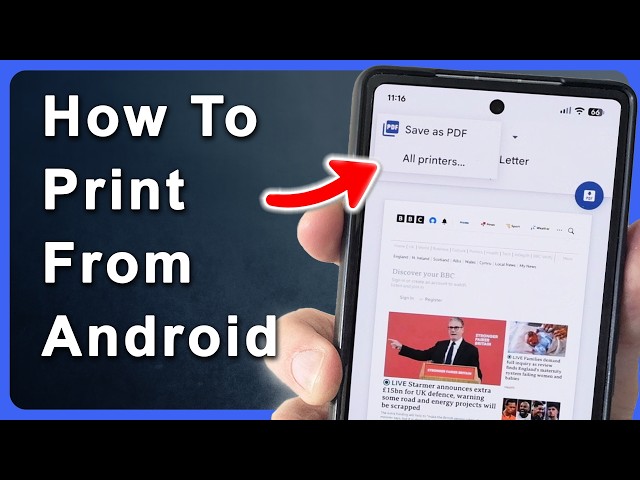 How To Print From Android Phone