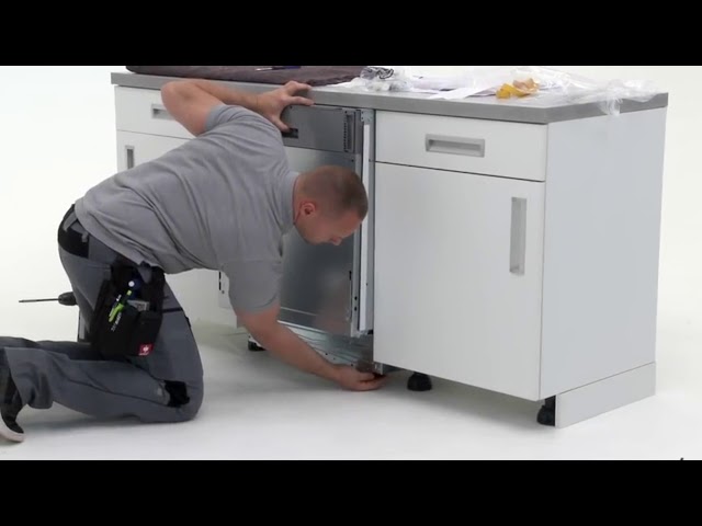 Cómo instalar un lavavajillas integrable AEG Electrolux en tu cocina.