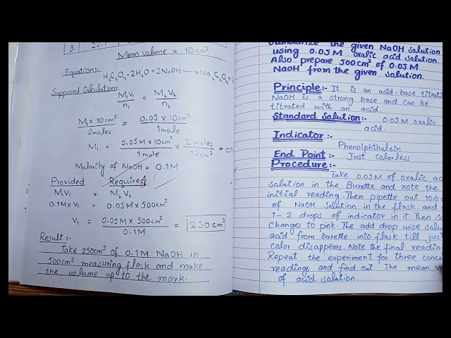 How to make Practical Notebook 📒||2nd year Chemistry 🧪 Practical Notebook 📓