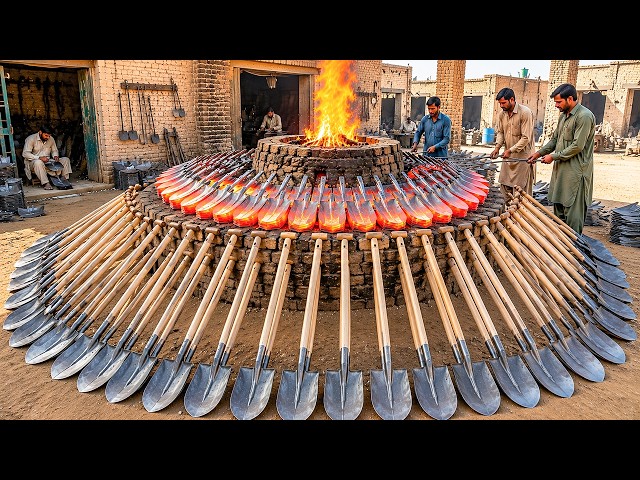Process of Making Metal Shovels | How Shovel Are Made | Shovels Manufacturing in a Factory