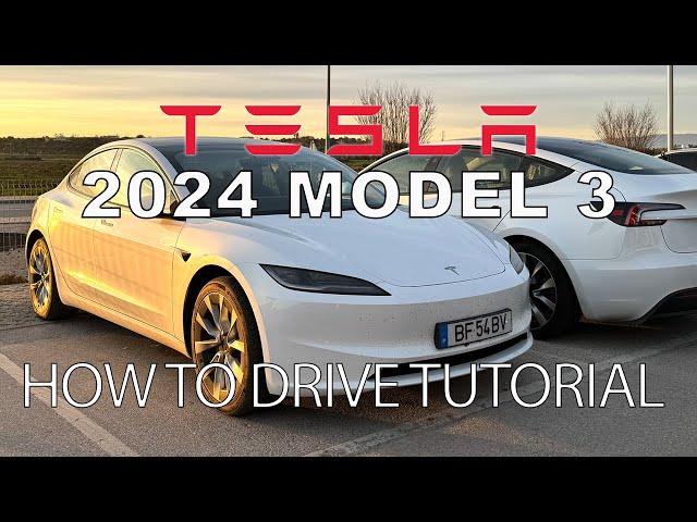 How to drive the 2025 Tesla Model 3 Highland (First time owner tutorial) - and other cool features.