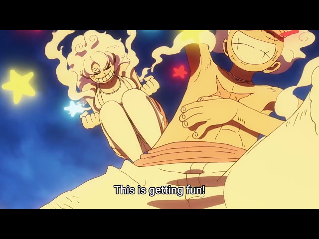Bonney Goes Gear 5 with Luffy (English Sub)