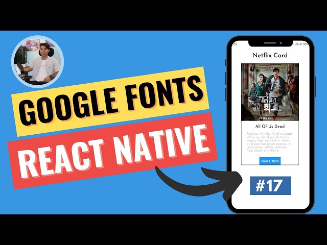 How to use Google Fonts in React Native in Hindi #17