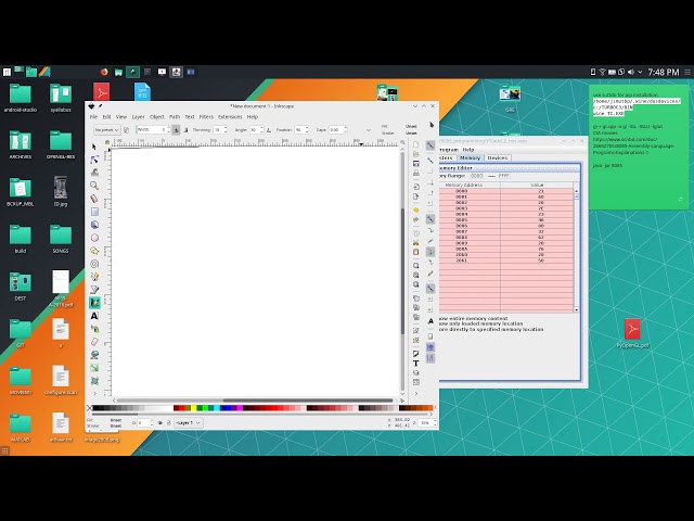 PART 1 : ADD 2 NUMBERS USING 8085 PROGRAMMING IN JUBIN SIMULATOR! (IN LINUX)