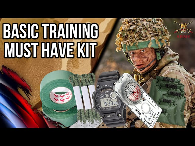 MUST have Items to make British Army Basic training easier - My Personal Experience