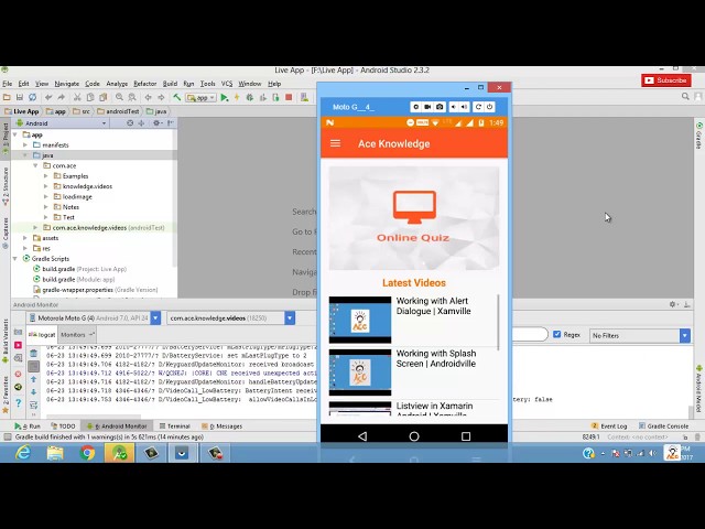Ace Live App | Demo | Androidville