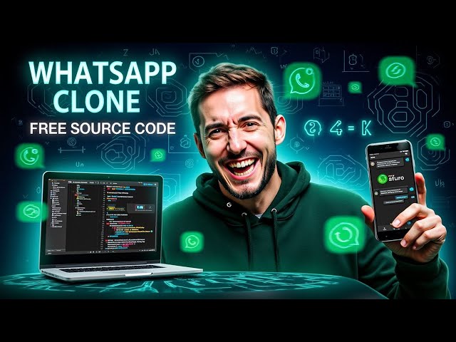 Full Stack WHATSAPP CLONE | PHP | Source Code #phpprojects #webdevelopment #realtimechat #coding